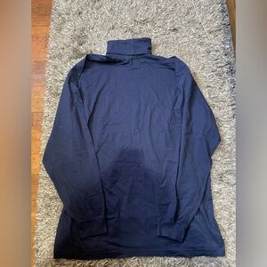 Long Sleeve Turtleneck Shirt Size Large